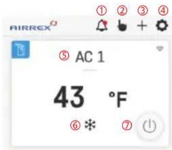 Airrex HSC-36R - USING THE MOBILE APPLICATION - 1