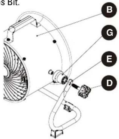 EcoMax EMF101090D - Fan Cradle Assembly: - 2