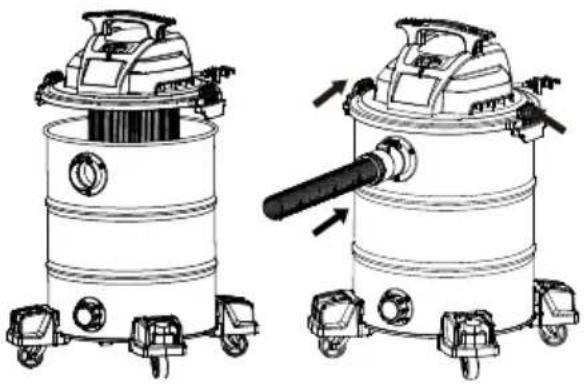 EcoMax EM18156 - INSTALLING THE CARTRIDGE FILTER - 5