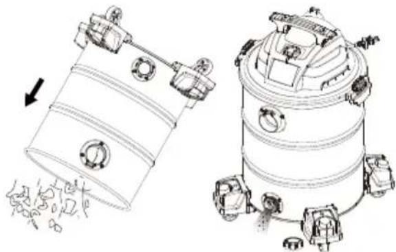 EcoMax EM18156 - EMPTYING THE TANK - 1
