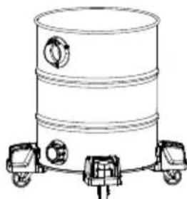 EcoMax EM18156 - CASTER ASSEMBLY - 2