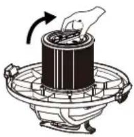 EcoMax EM18191P - INSTALLING THE CARTRIDGE FILTER - 3