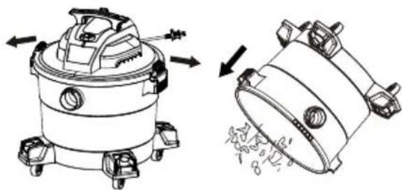 EcoMax EM18191P - EMPTYING THE TANK - 1
