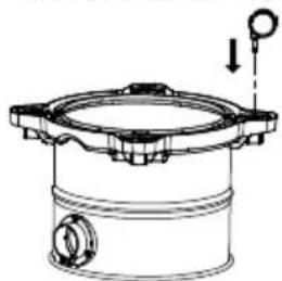 EcoMax EM18115 - CASTER ASSEMBLY - 1