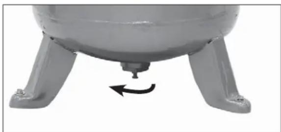 Campbell Hausfeld VT6195 - Draining Tank - 1