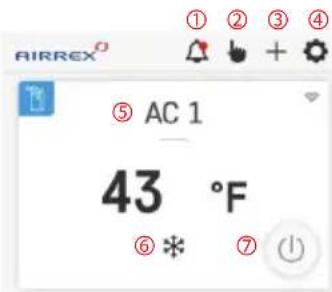 Airrex HSC-24R - USING THE MOBILE APPLICATION - 1
