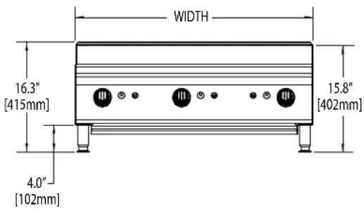 GARLAND HEEGM 48CL - SPECIFICATIONS: RADIANT CHAR-BROILERS - 7