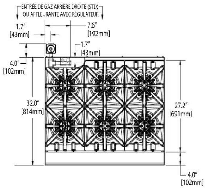 GARLAND HEEGM 48CL - SPÉCIFICATIONS : PLAQUES CHAUFFANTES - 1