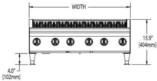 GARLAND HEEGM 48CL - SPECIFICATIONS: RADIANT CHAR-BROILERS - 2