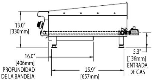 GARLAND HEEGM 48CL - ESPECIFICACIONES: PARRILLAS DE ASAR RADIANTES - 7
