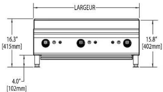 GARLAND HEEGM 48CL - SPÉCIFICATIONS : RÔTISSOIRES RADIANTES TYPE CHARBON DE BOIS - 7