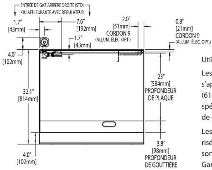 GARLAND HEEGM 48CL - SPÉCIFICATIONS : RÔTISSOIRES RADIANTES TYPE CHARBON DE BOIS - 6
