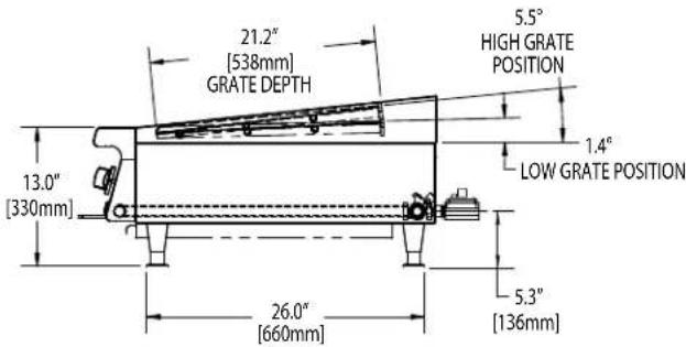 GARLAND HEEGM 48CL - SPECIFICATIONS: CERAMIC-BRIQUETTE CHAR-BROILERS - 3