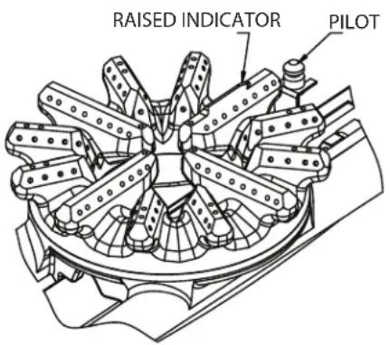 GARLAND G60-6G24CS - Open Top Burners - 1