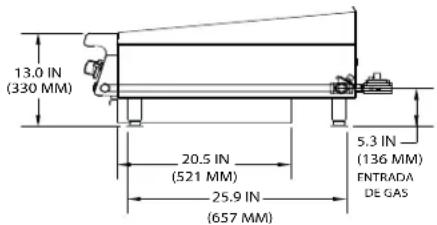 GARLAND GTGG24-G24M-5009 - ESPECIFICACIONES: PARRILLAS DE ASAR RADIANTES - 7