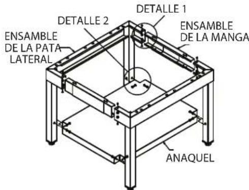 GARLAND G36-BRL - Instalación De Los Soportes De La Mesada - 1
