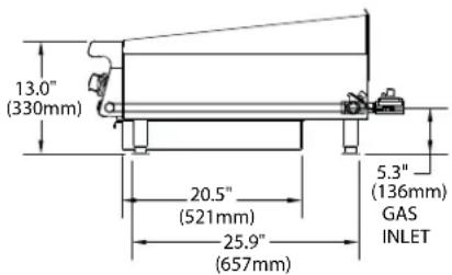 GARLAND GTGG36-G36M - SPECIFICATIONS: RADIANT CHAR-BROILERS - 7