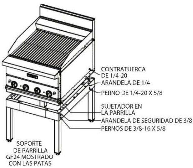 GARLAND G30-BRL - INSTALACIÓN continuación - 1