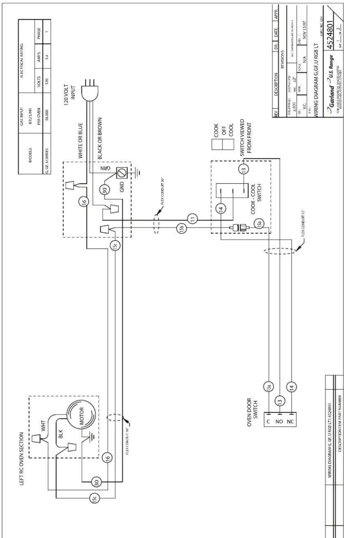 GARLAND G60-2G48CS - Diagramas De Cableado - 5