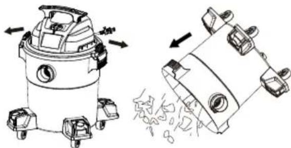 EcoMax EM18116P - EMPTYING THE TANK - 1