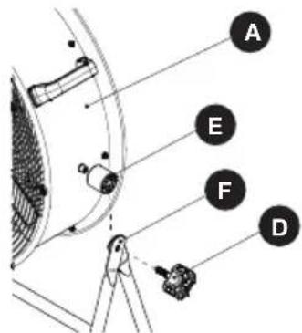 EcoMax EMF102433D - Fan Cradle Assembly: - 2