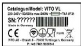 VITO VS - Descrizione prodotto 1.2 Contenuto della confezione - 3