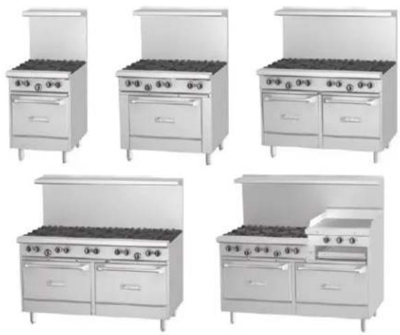 GARLAND U48-G48SS - ESTUFAS DE GAS PARA RESTAURANTES US RANGE SERIE U - 5