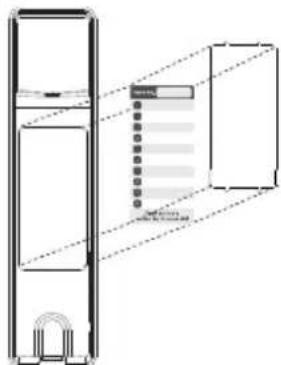 GRANDSTREAM GHP61X - INSTALLATION DES KURZWAHL-AUFKLEBERS: - 1