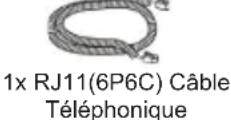 GRANDSTREAM GHP61X - CONTENU DU PAQUET: - 6