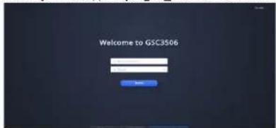 GRANDSTREAM GSC3506 - ВХОД В ИНТЕРФЕЙС НАСТРОЙКИ - 1