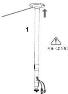 GRANDSTREAM GSC3506 - 吊杆安装 - 2