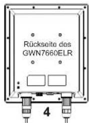 GRANDSTREAM GWN7660ELR - Installation der Wasserdichtungskits - 3