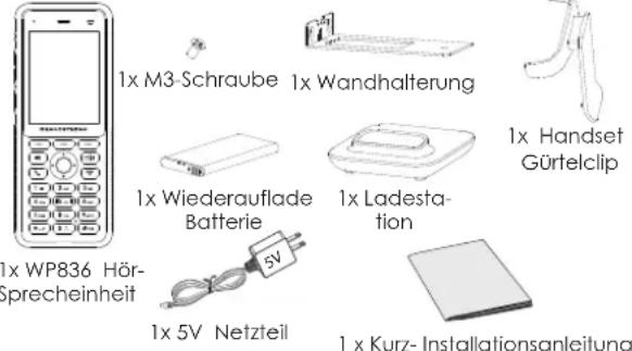 GRANDSTREAM WP836 - ÜBERBLICK - 1