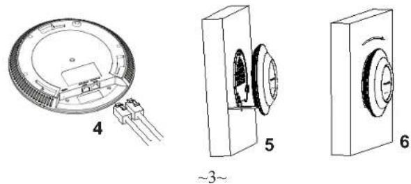GRANDSTREAM GWN7664E - Wall Mount - 2