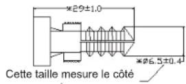 GRANDSTREAM UCM6302A - Spécifications des Vis d'Expansion: - 2