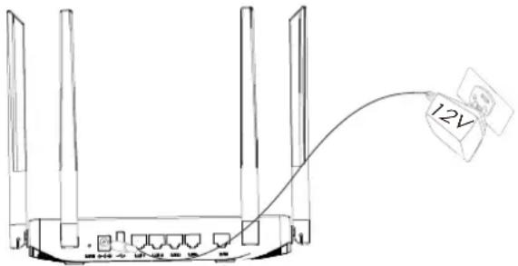 GRANDSTREAM GWN7052 - Alimenter le GWN7052 - 1