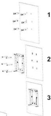 GRANDSTREAM GSC3575 - Крепление на стену под углом 0° - 1