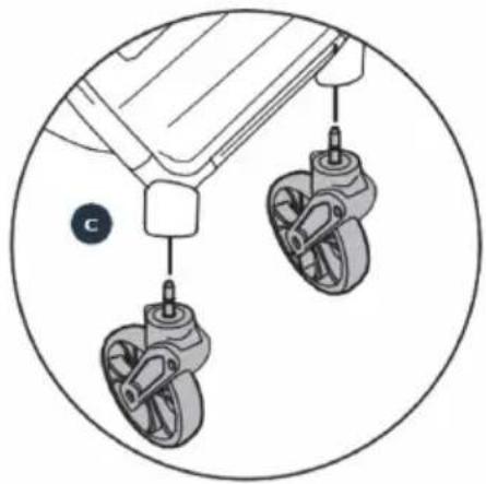 Deryan XP - ASSEMBLY WHEELS - 2