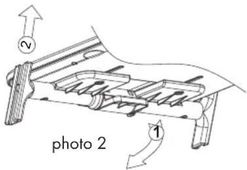 Deryan Curve - Remove the seat plate - 1