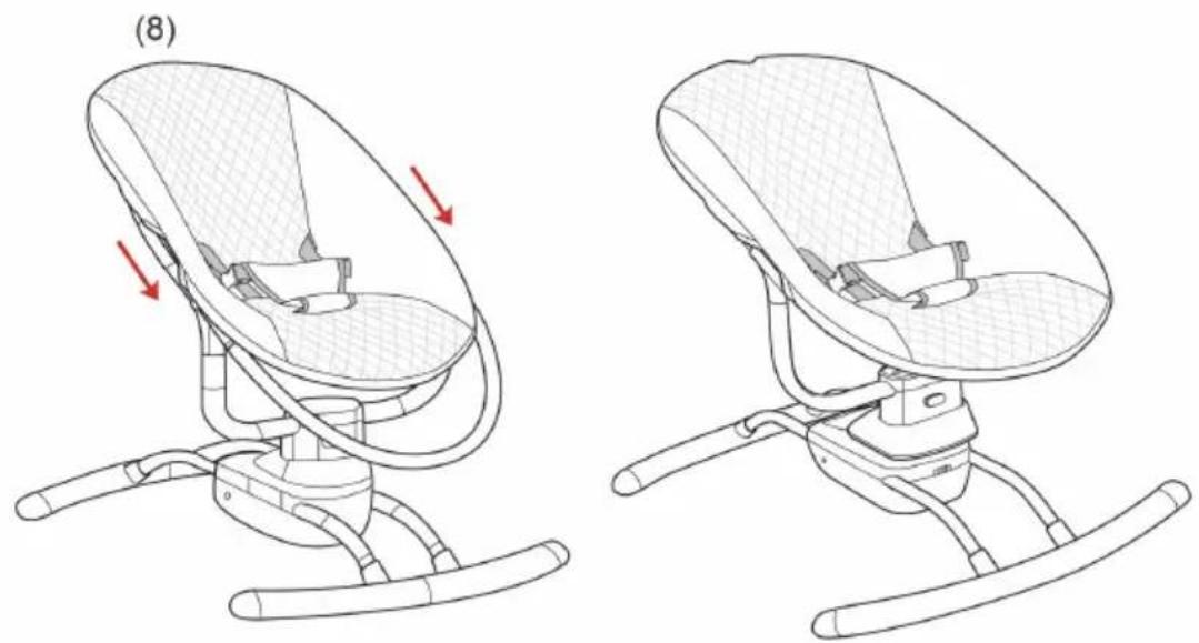 Deryan Jacky - Installation of the connection tube and the backrest tube. - 1