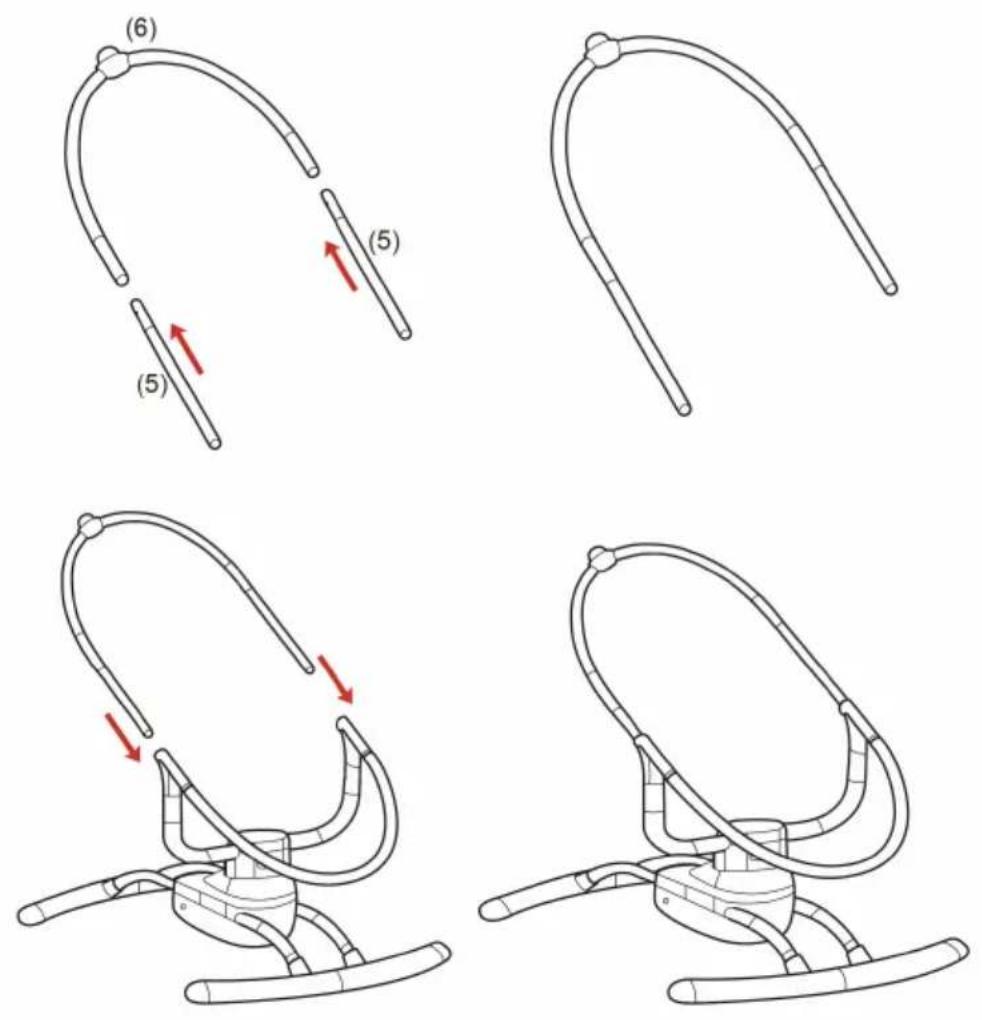 Deryan Jacky - Installation of the seat frame base and the seat frame. - 1