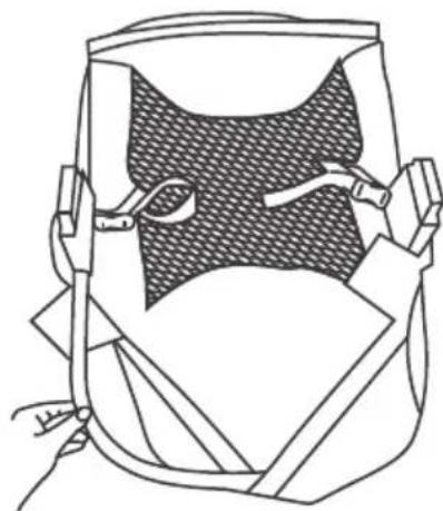 Deryan High Chair - Remove the top layer cover: - 1