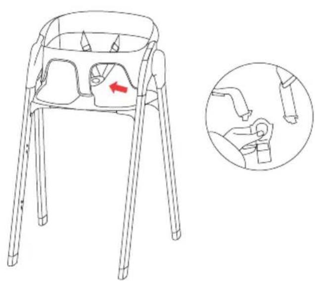 Deryan High Chair - WAARSCHUWINGEN - 7