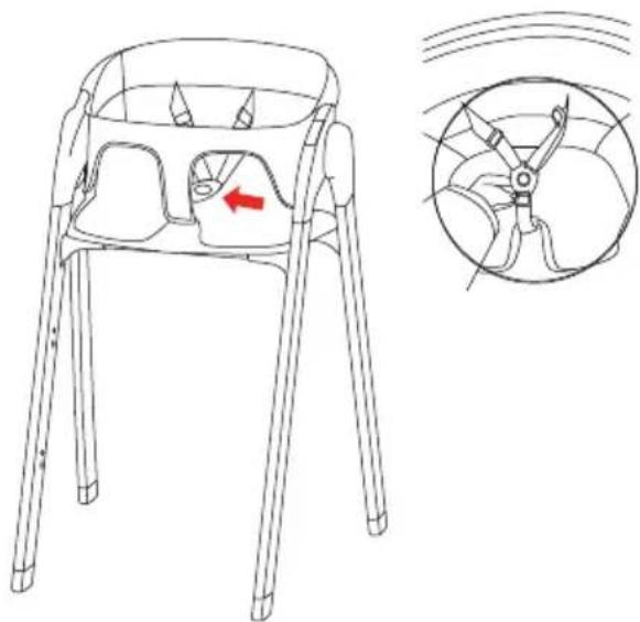 Deryan High Chair - LEATHER CASE INSTALLATION - 4