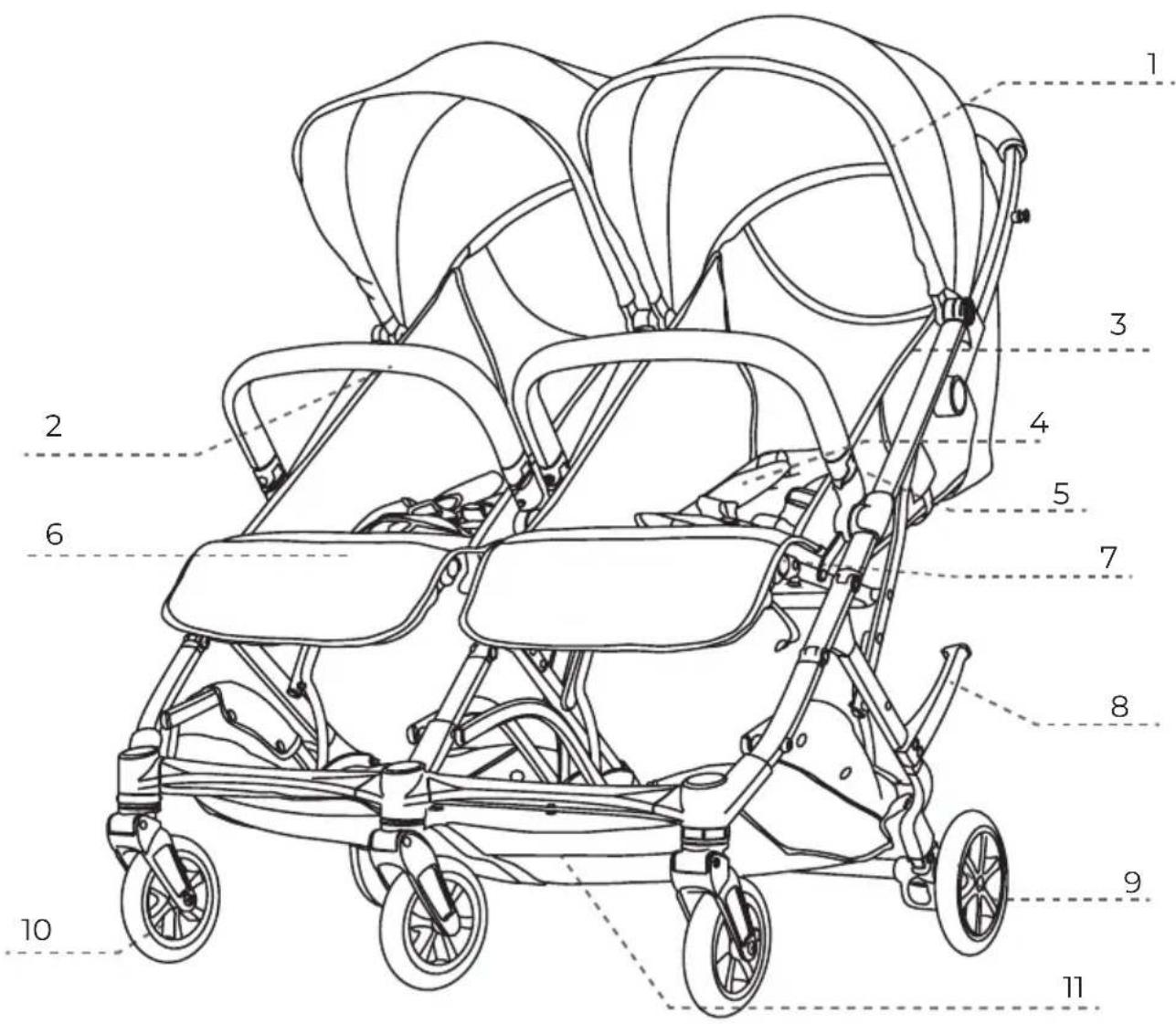 Deryan Rolo X2 - PARTS LIST - 1