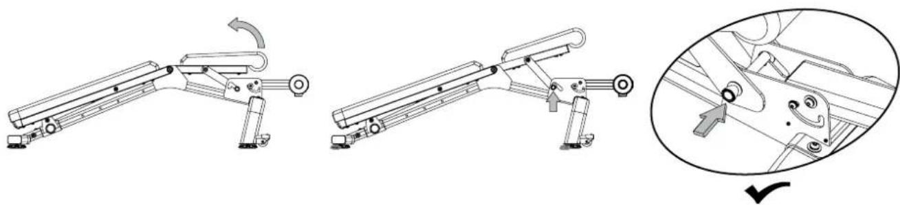 BOWFLEX 5.1S - Adjusting the Seat - 1
