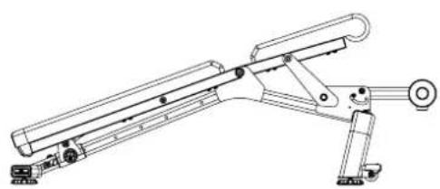 BOWFLEX 5.1S - Regolazione della panca - 2