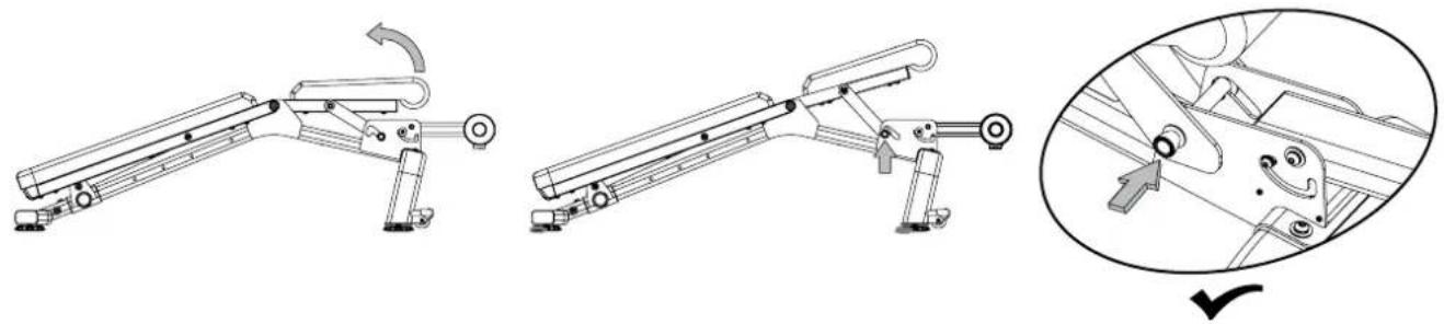 BOWFLEX 5.1S - Ajuste del asiento - 1