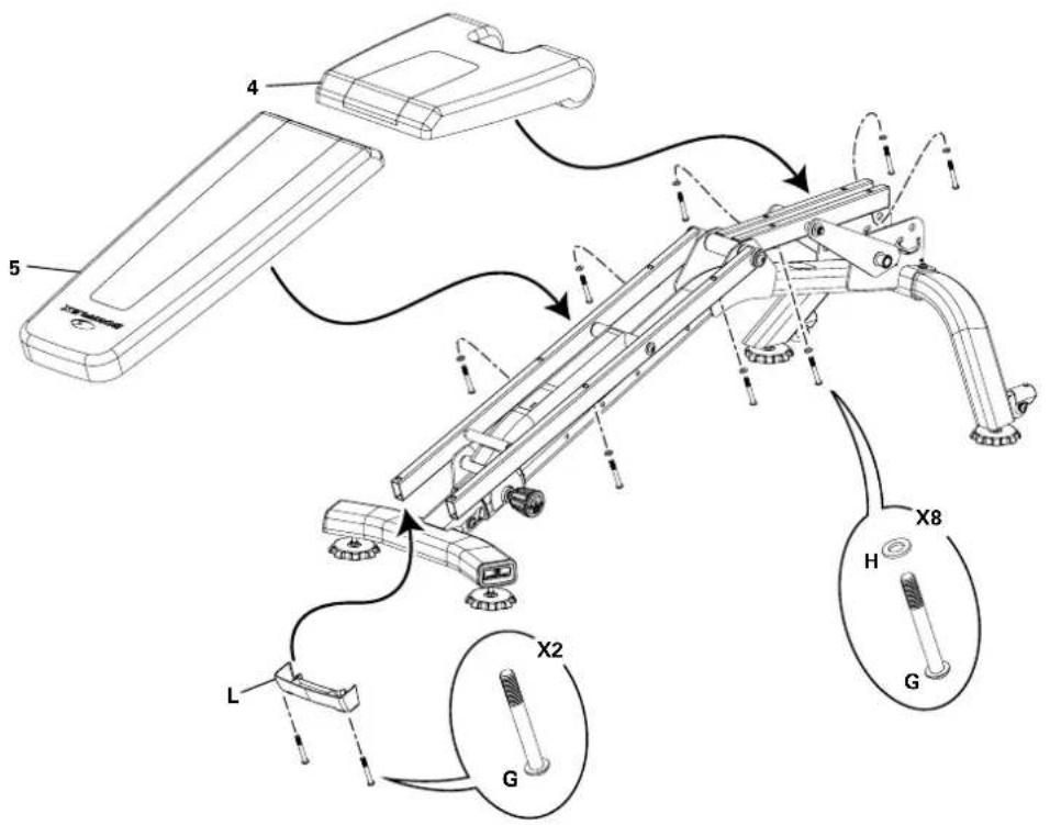 BOWFLEX SelectTech 5.1S - 組裝步驟 - 1