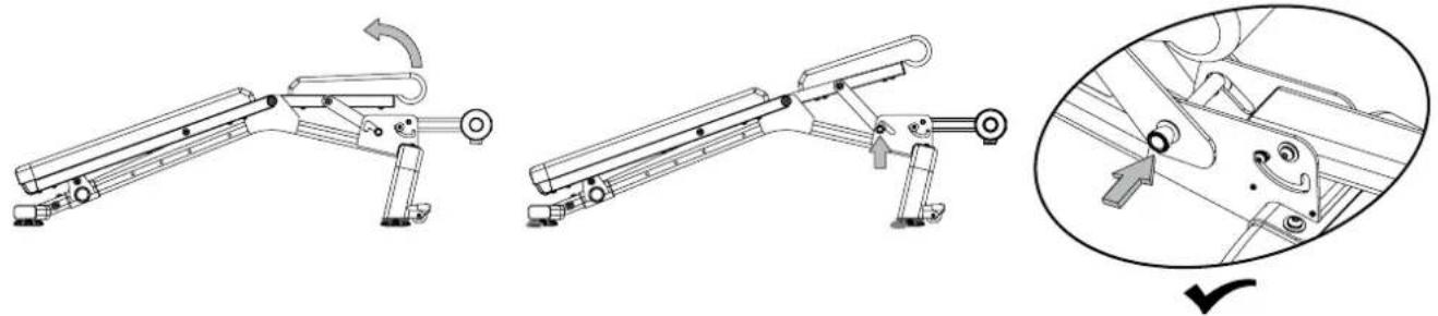 BOWFLEX SelectTech 5.1S - Ajustement/Réglage du siège - 1